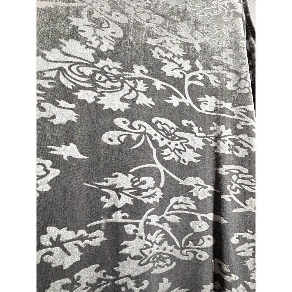 VTG Ivy Opulence Burnout Velour Floral Maxi Dress Womens PL Whimsigoth 90s NWT - Picture 10 of 11